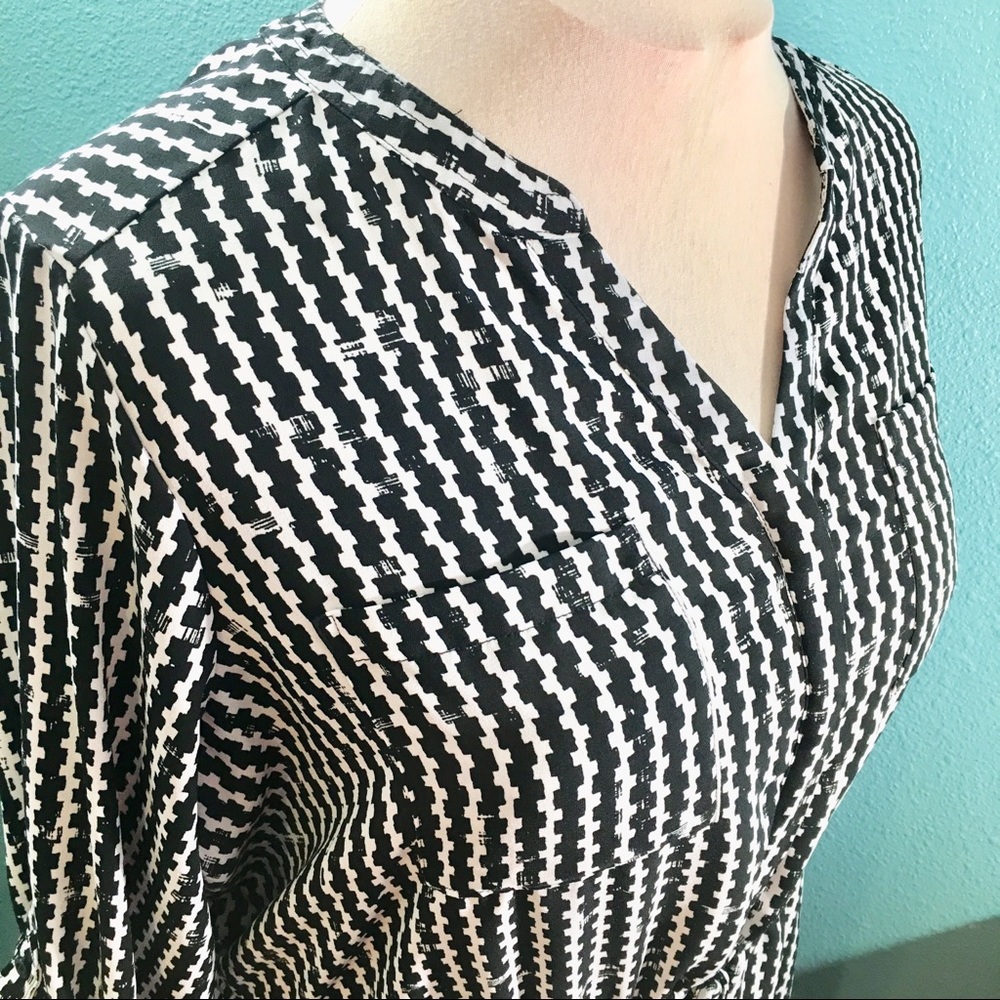 Apt 9 striped dress with POCKETS!